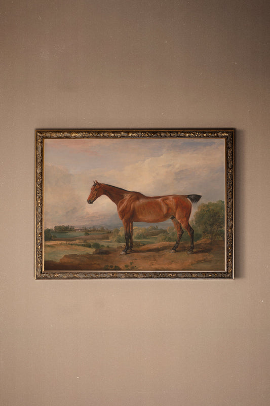 MAJESTÉ ÉQUESTRE, VINTAGE BRONZE FRAME