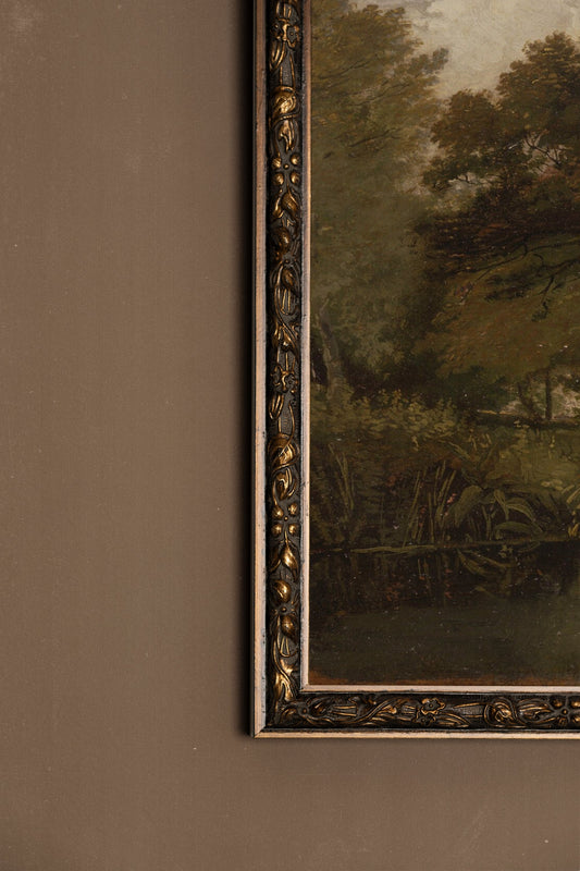 UNDER THE ANCIENT TREE, VINTAGE BRONZE FRAME