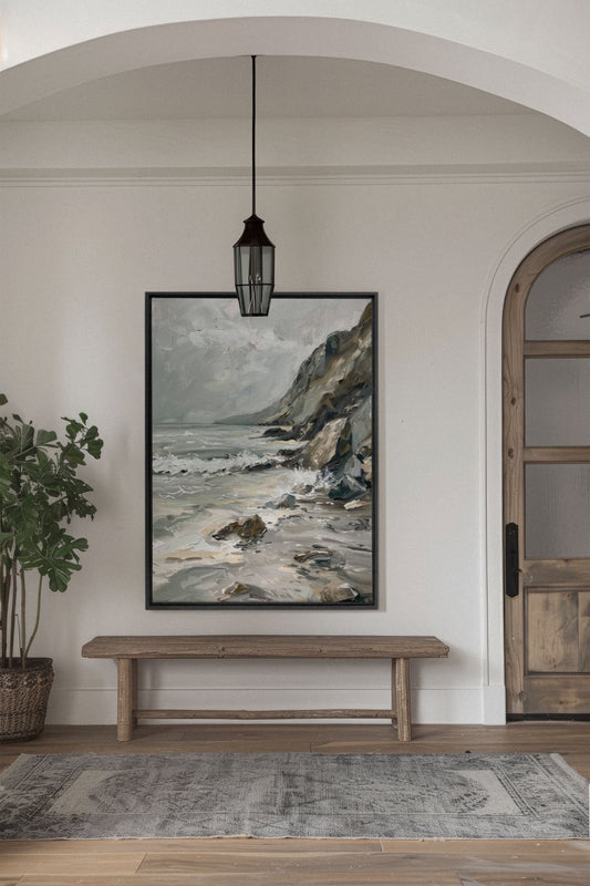 SHADED SHORES, Work on stretched canvas