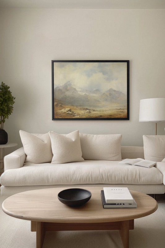 Quiet Highlands, Artwork on stretched canvas