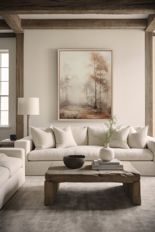 ENIGMATIC FOREST, Artwork on stretched canvas