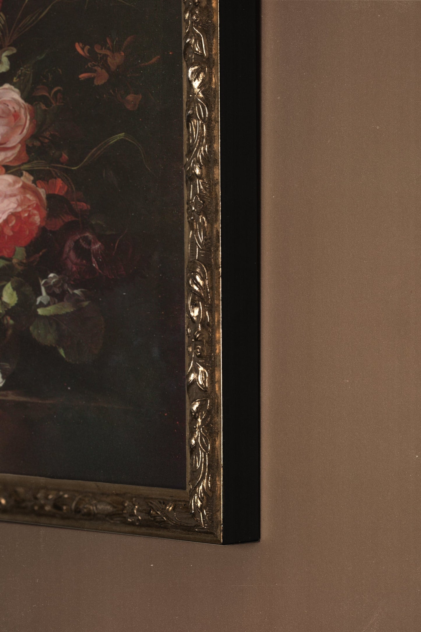 BOUQUET BAROQUE, VINTAGE SILVER FRAME