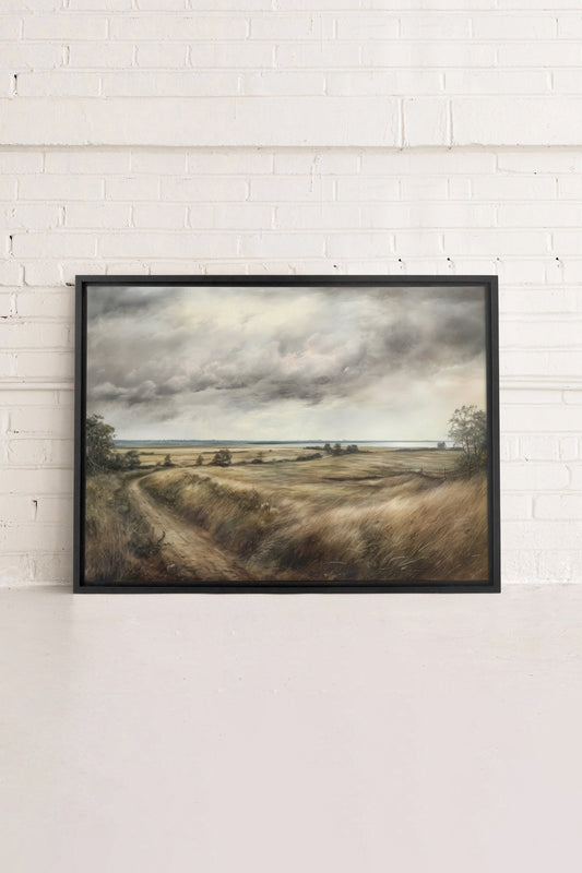 MOODY BREEZES, Artwork on stretched canvas