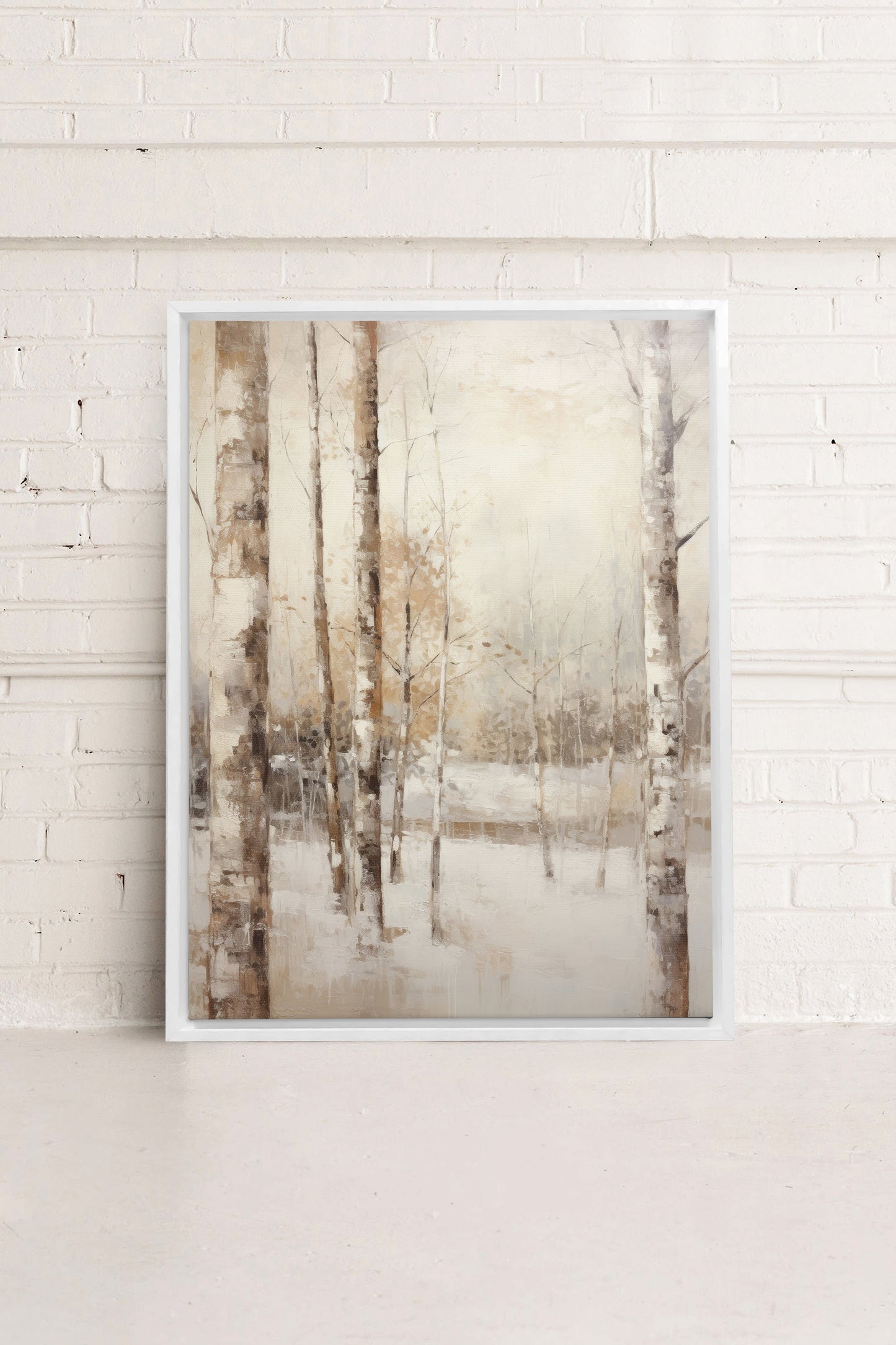 Winter Essence, Artwork on stretched canvas