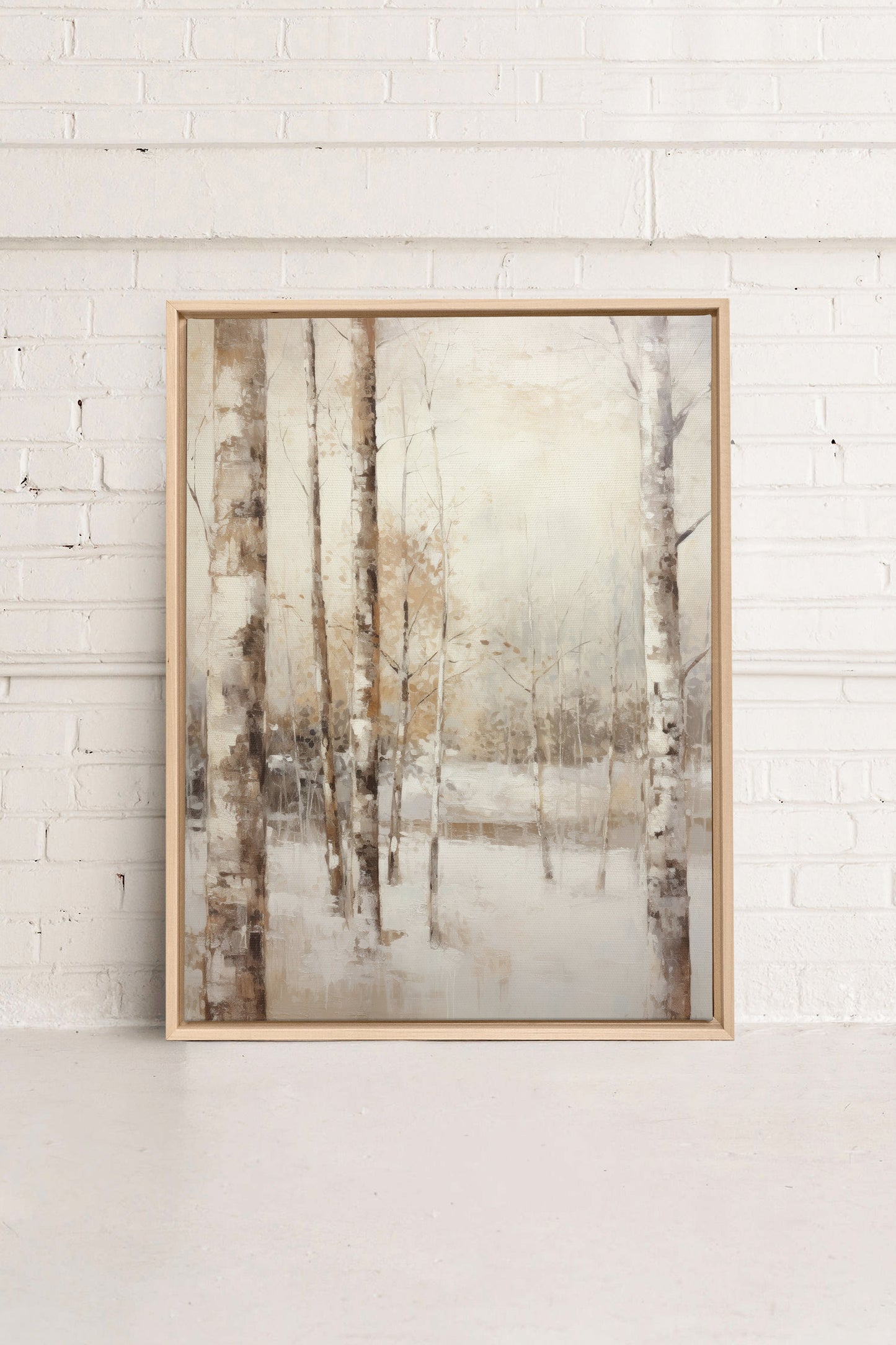 Winter Essence, Artwork on stretched canvas
