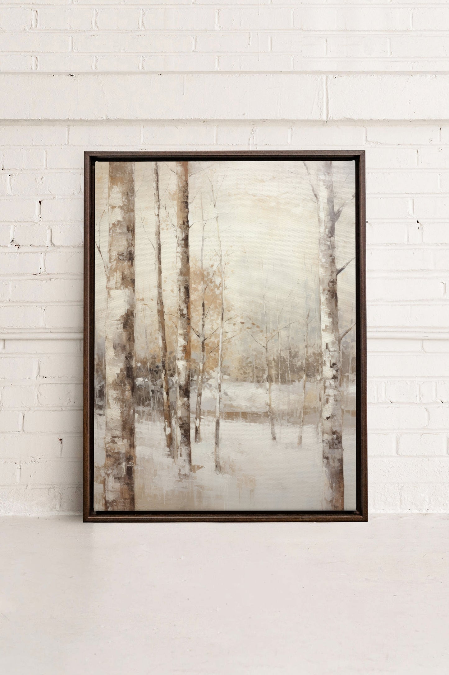 Winter Essence, Artwork on stretched canvas