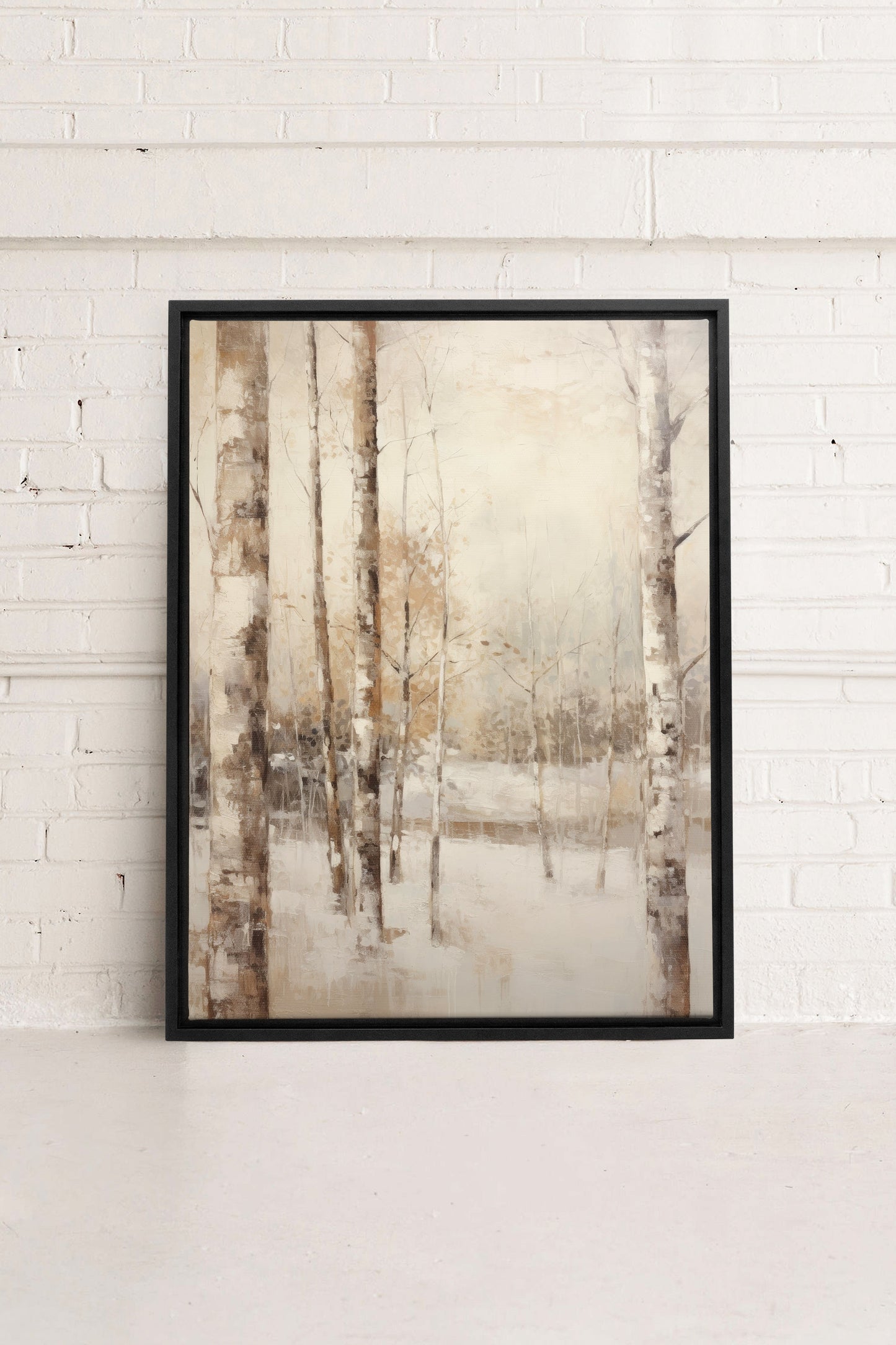 Winter Essence, Artwork on stretched canvas