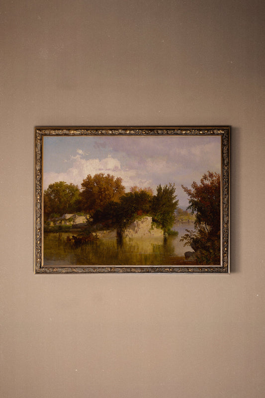 REFLETS D'AUTOMNE, VINTAGE BRONZE FRAME