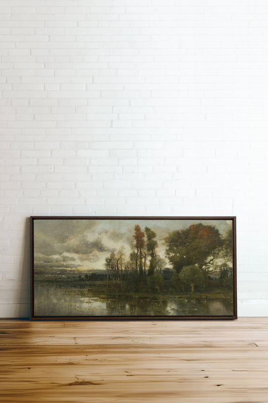 DARK SERENITY, Artwork on stretched canvas