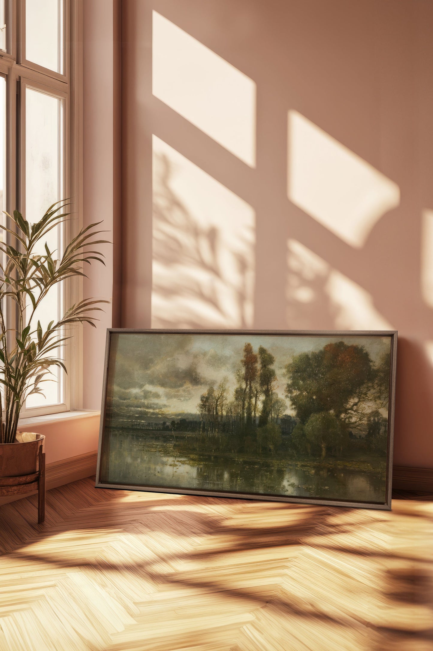 DARK SERENITY, Artwork on stretched canvas