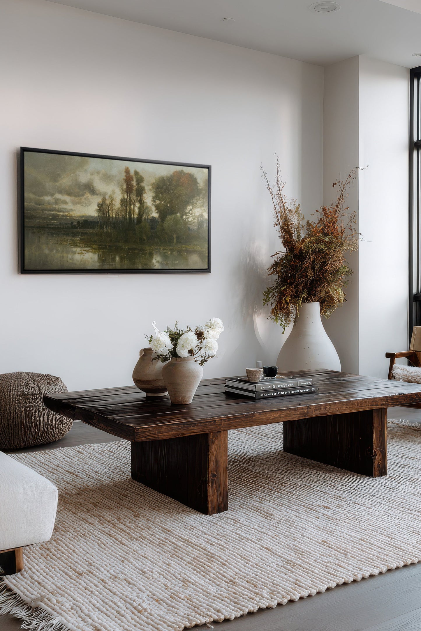 DARK SERENITY, Artwork on stretched canvas