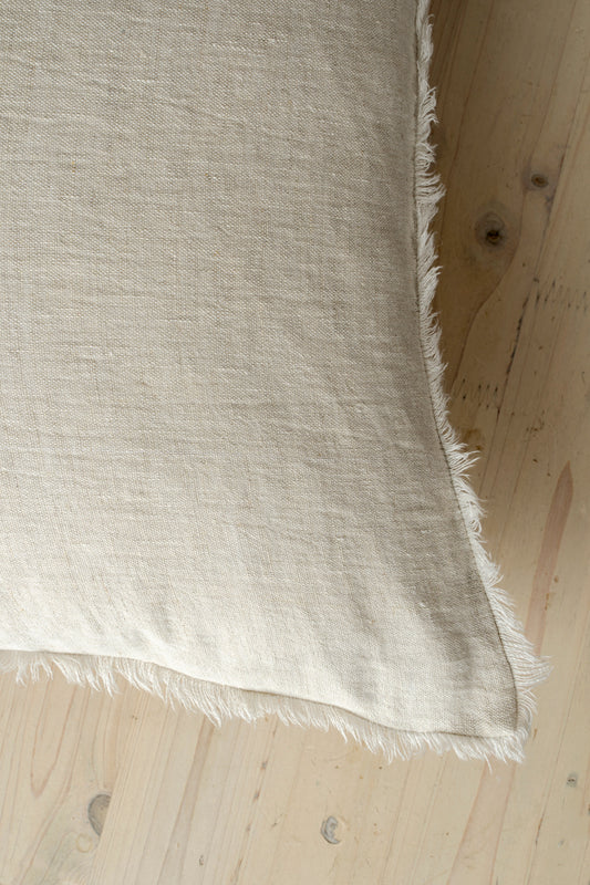 24x24 Lina Linen Pillow Chambray