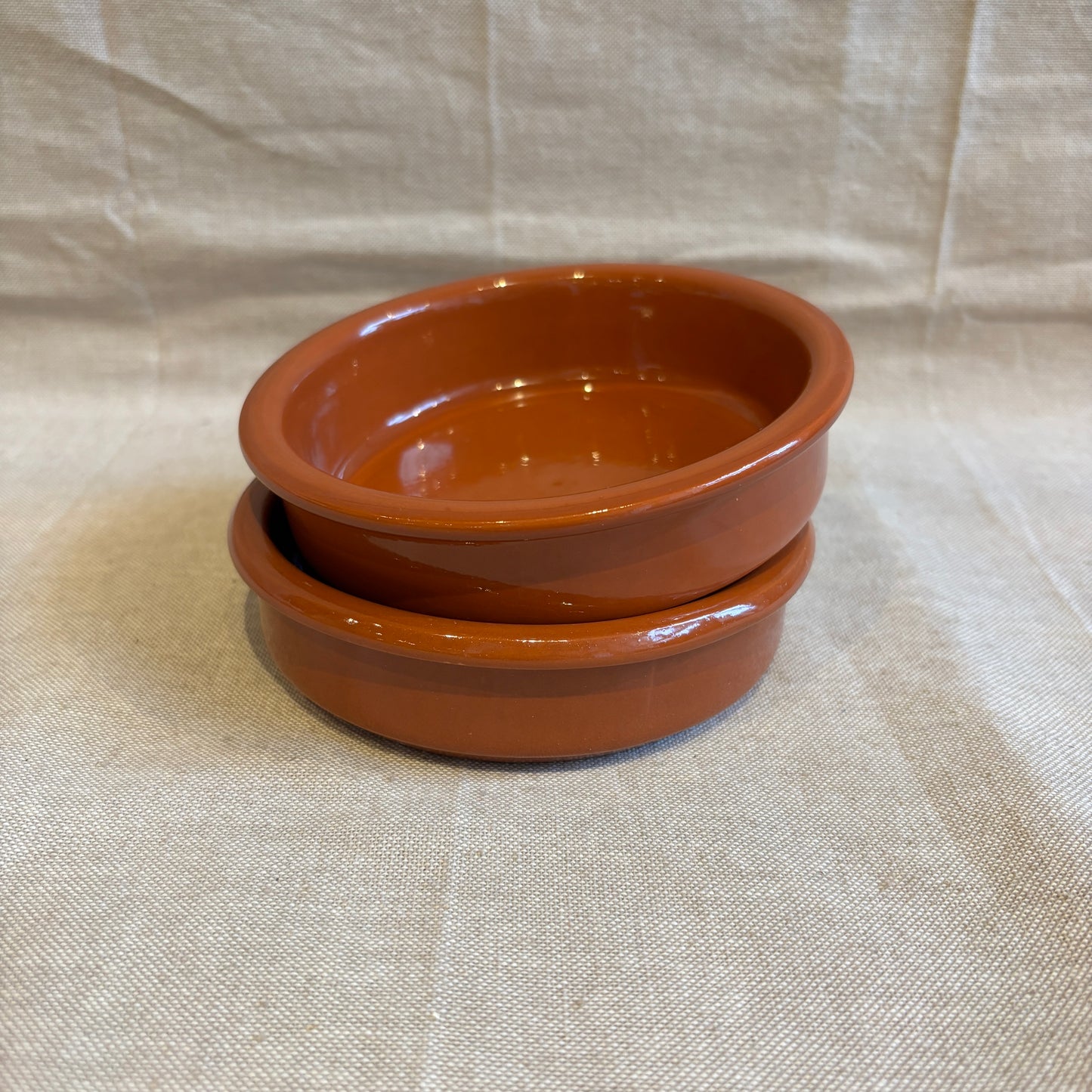 Terracotta Glazed Tapas Dish