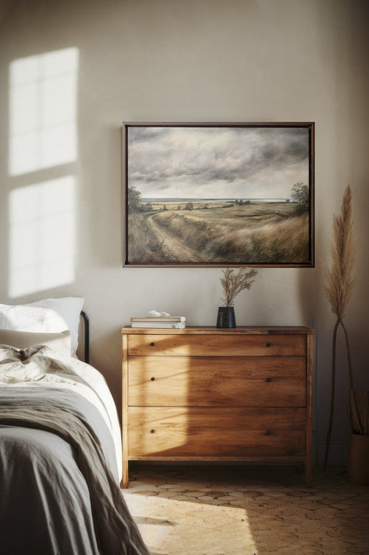 MOODY BREEZES, Artwork on stretched canvas