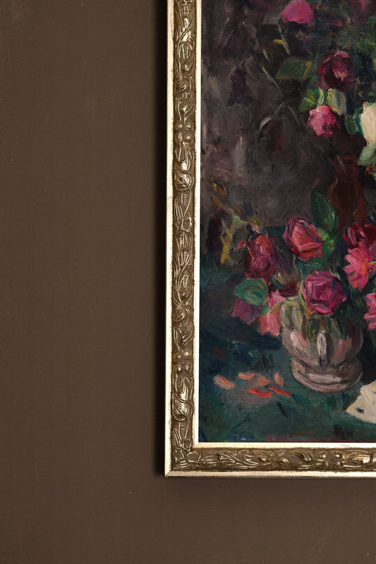 VELOURS D'ÉPOQUE, VINTAGE SILVER FRAME