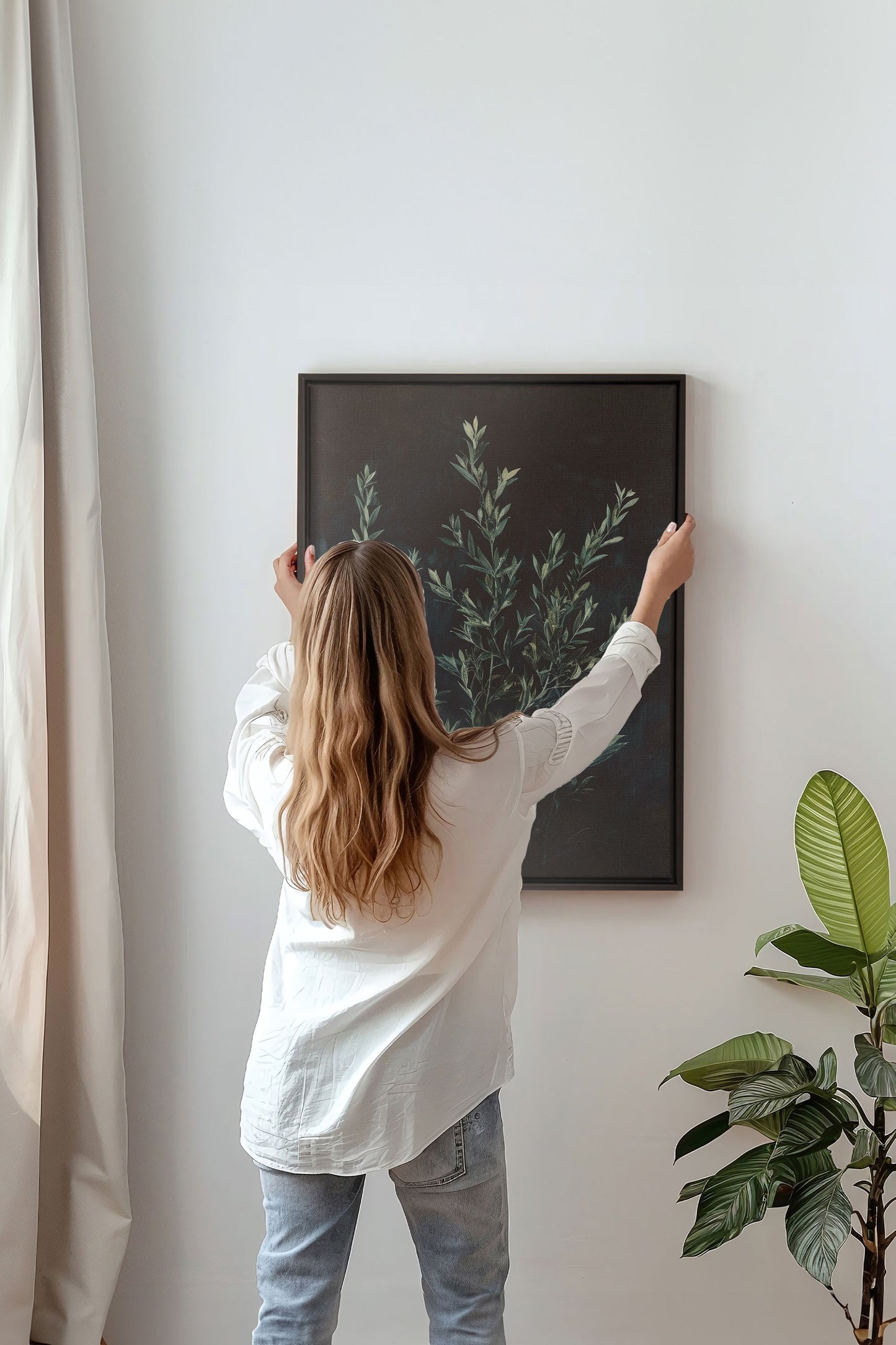 SOUS-BOIS, Work on stretched canvas
