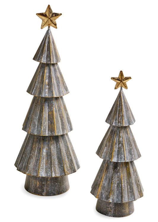 Iron "Sapin" w/ Star - Antique Gold