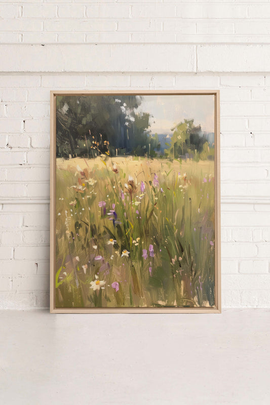 FIELDS OF HARMONY, Work on stretched canvas