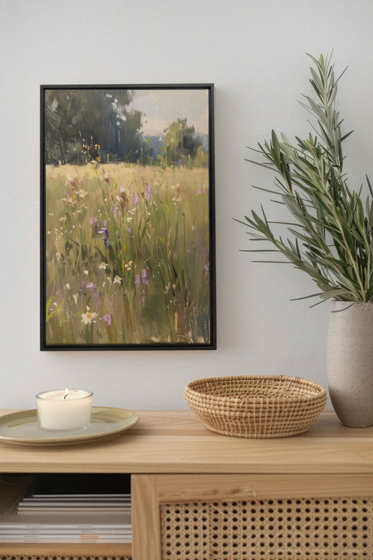 FIELDS OF HARMONY, Work on stretched canvas