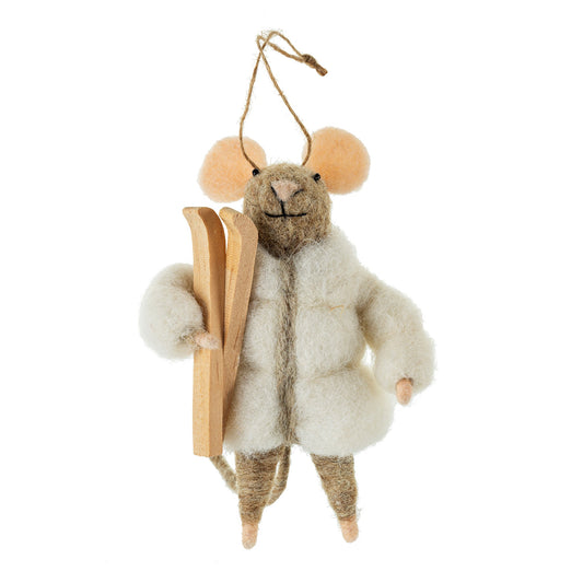 Montcler Mouse Holiday Ornament