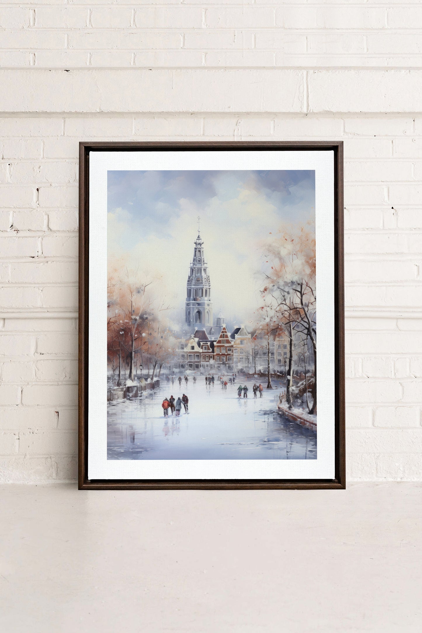 Azure Rink, Artwork on stretched canvas