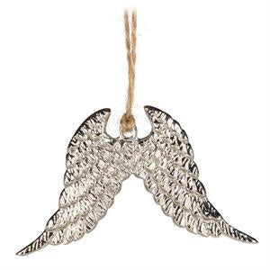 Simple Flat Angel Wings Ornament