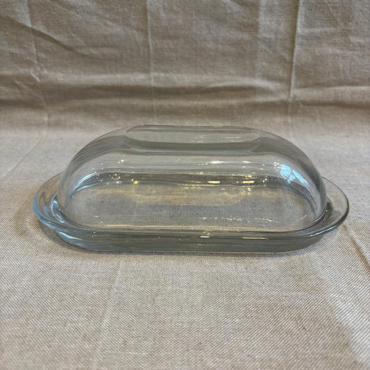 Vintage Butter Dish - Round