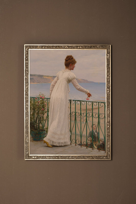 FLEUR DU DESTIN, VINTAGE SILVER FRAME