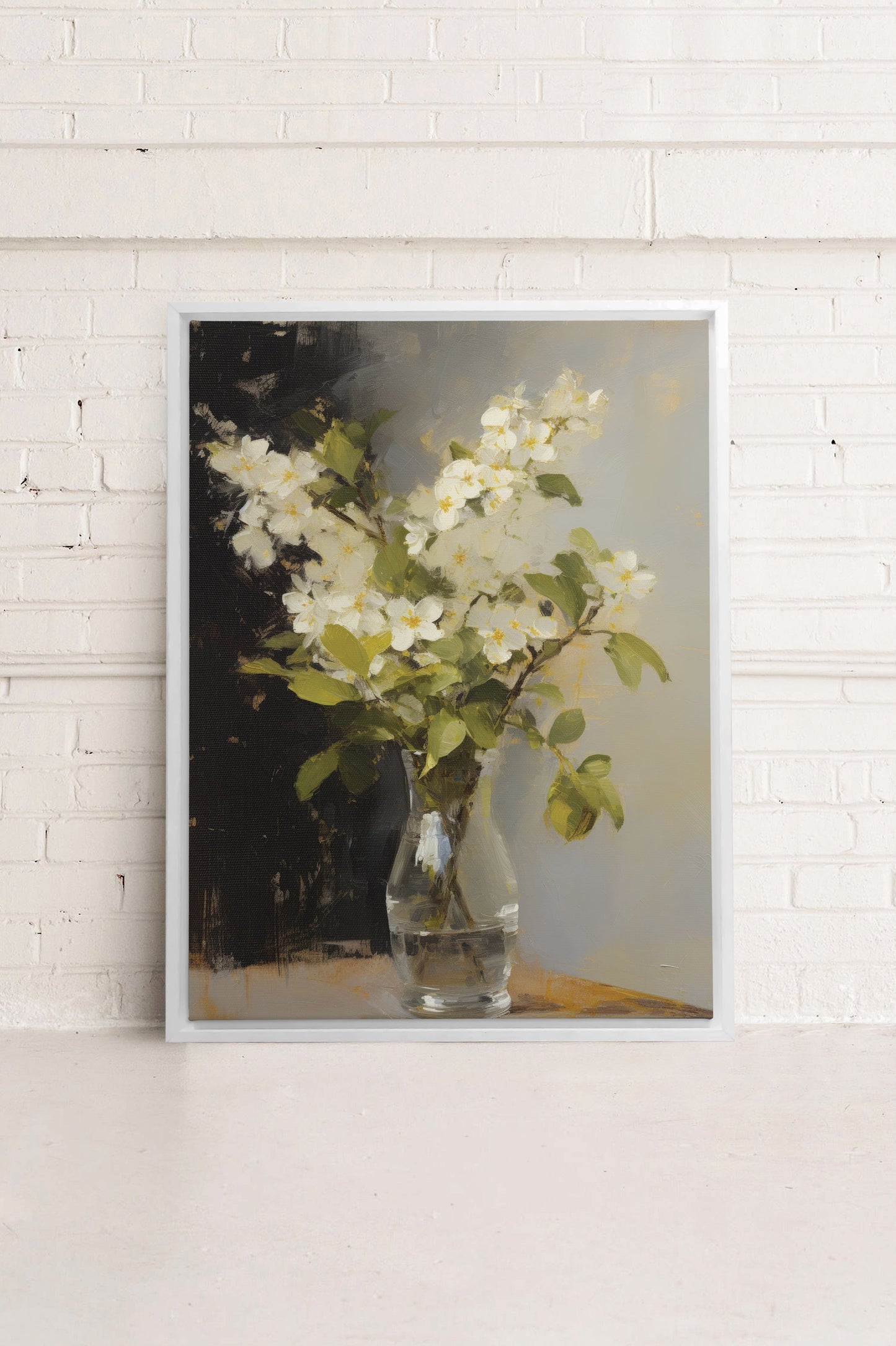 ANTIQUE VASE, Artwork on stretched canvas
