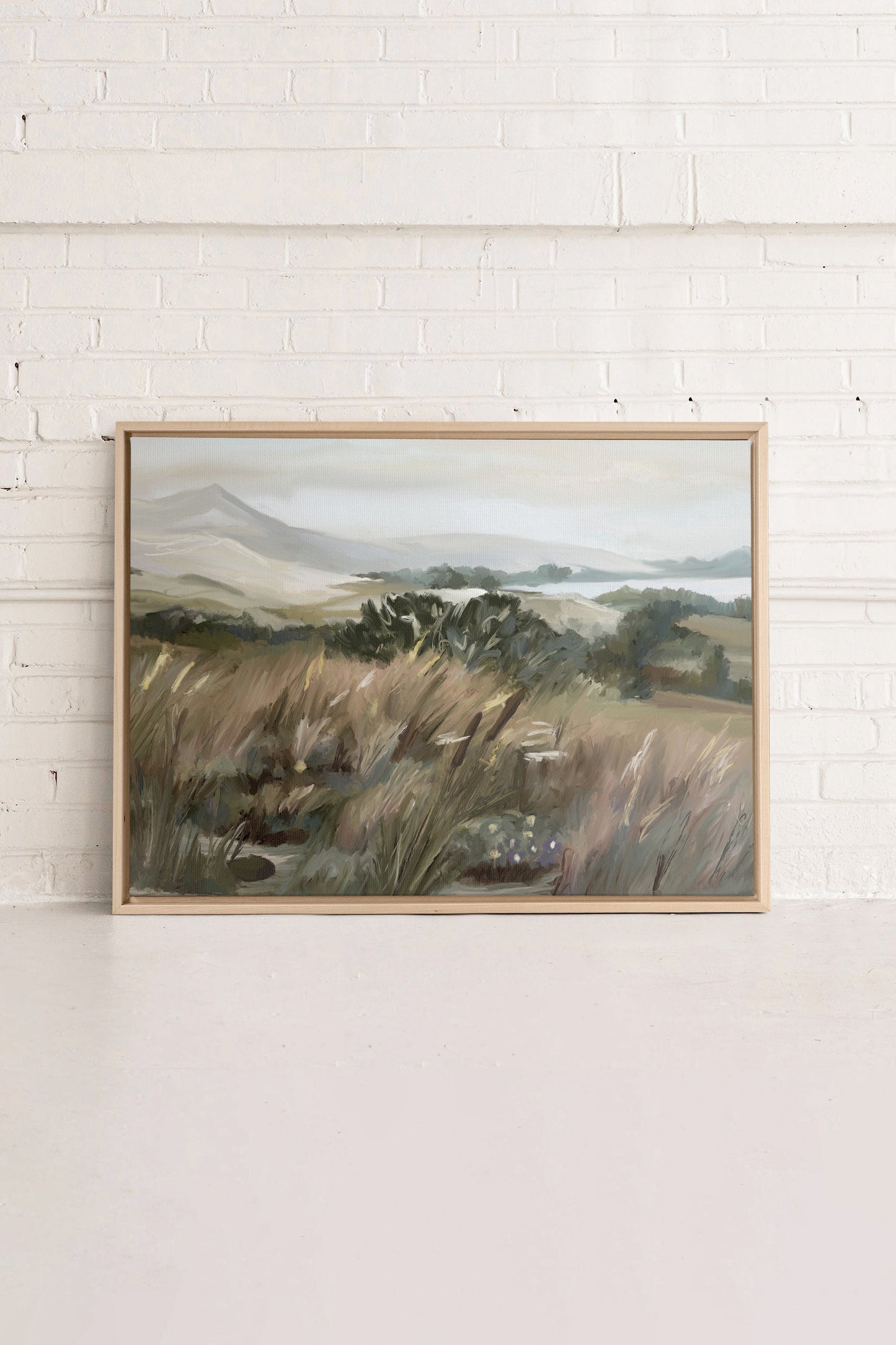 SPRING MEADOW, Work on stretched canvas