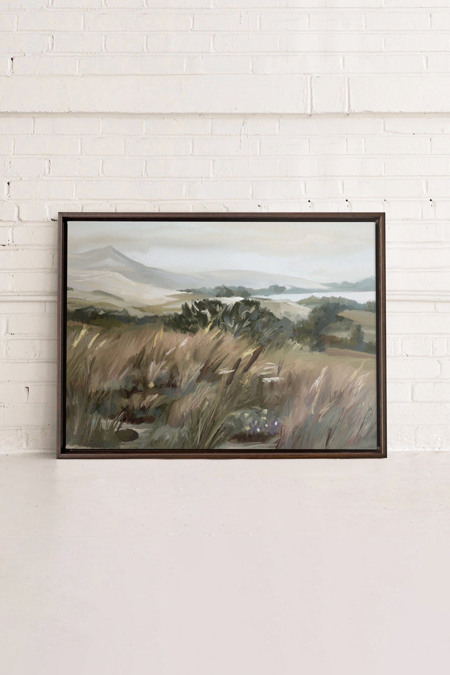 SPRING MEADOW, Work on stretched canvas