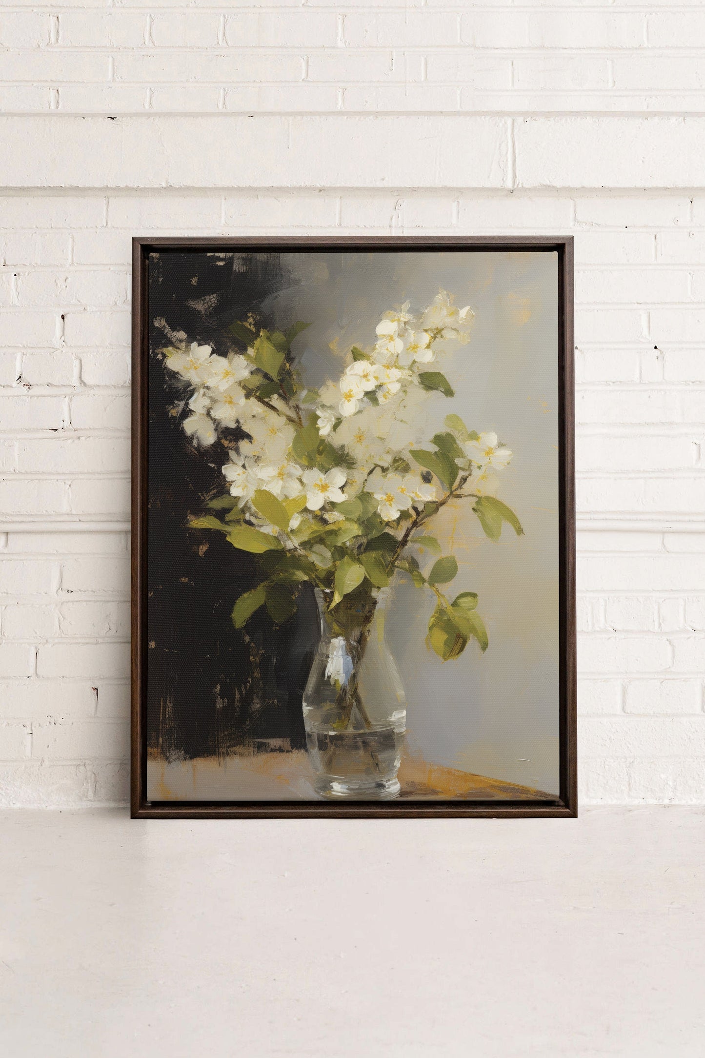 ANTIQUE VASE, Artwork on stretched canvas