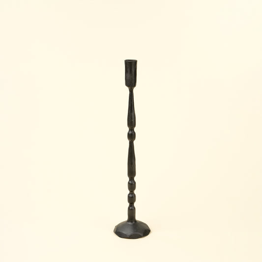 Nova Forged Tall Candlestick