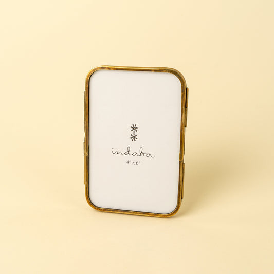 Brass Standing Picture Frame