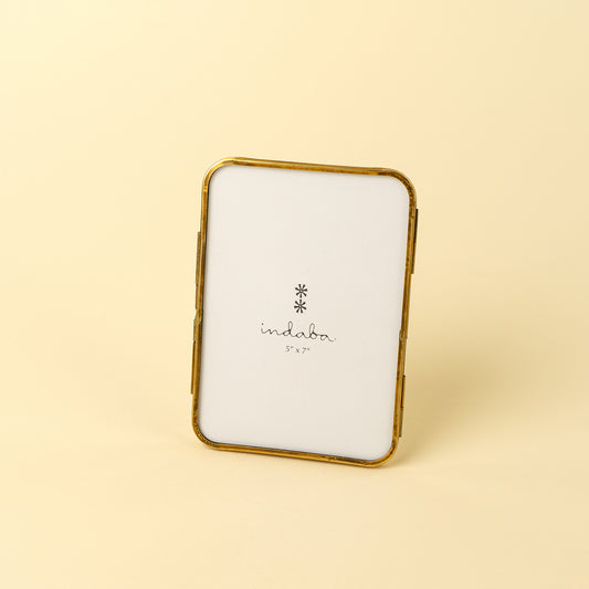 Brass Standing Picture Frame