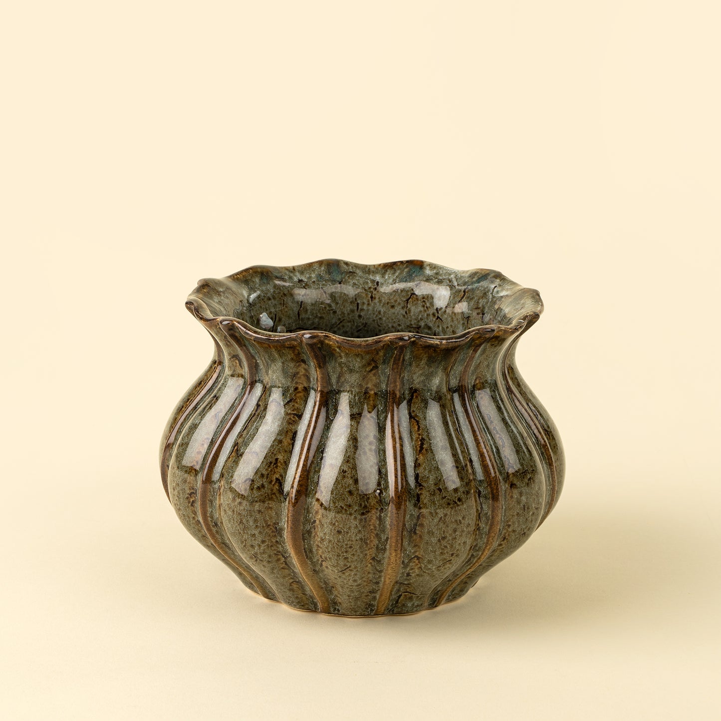 Florentine Stoneware Vase