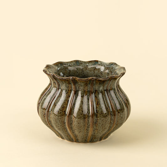Florentine Stoneware Vase