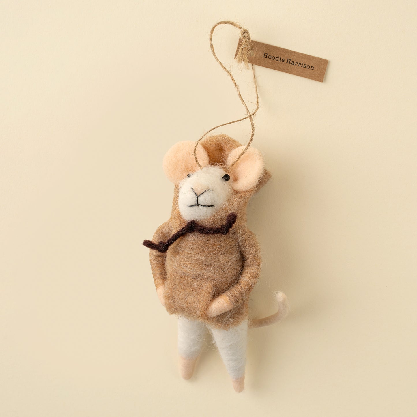 Felt Mice: Hoodie Harrison