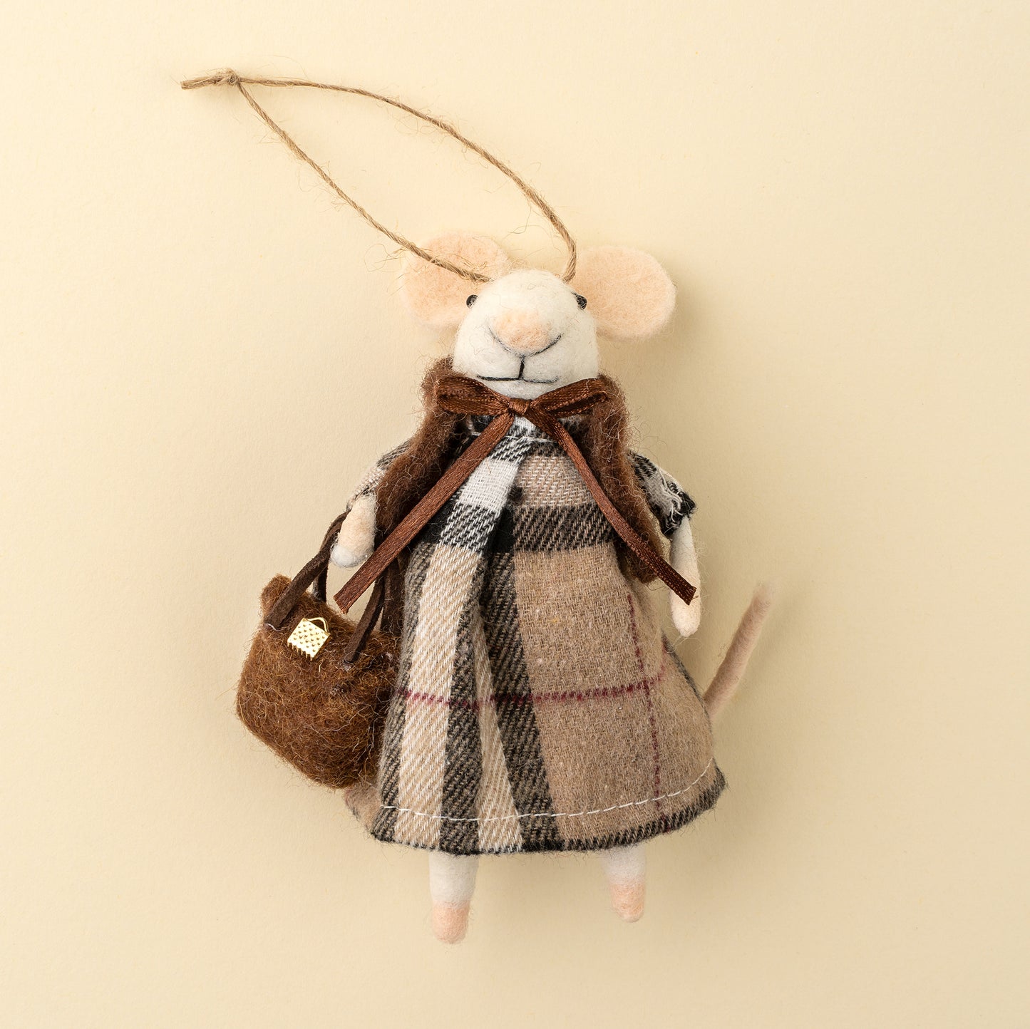 Felt Mice: Tartan Tessa
