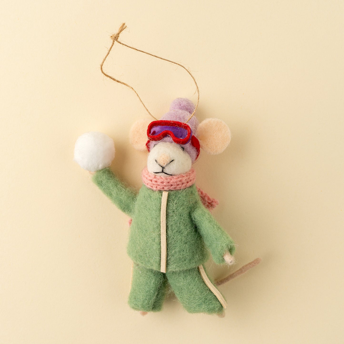Felt Mice: Snowball Sarah