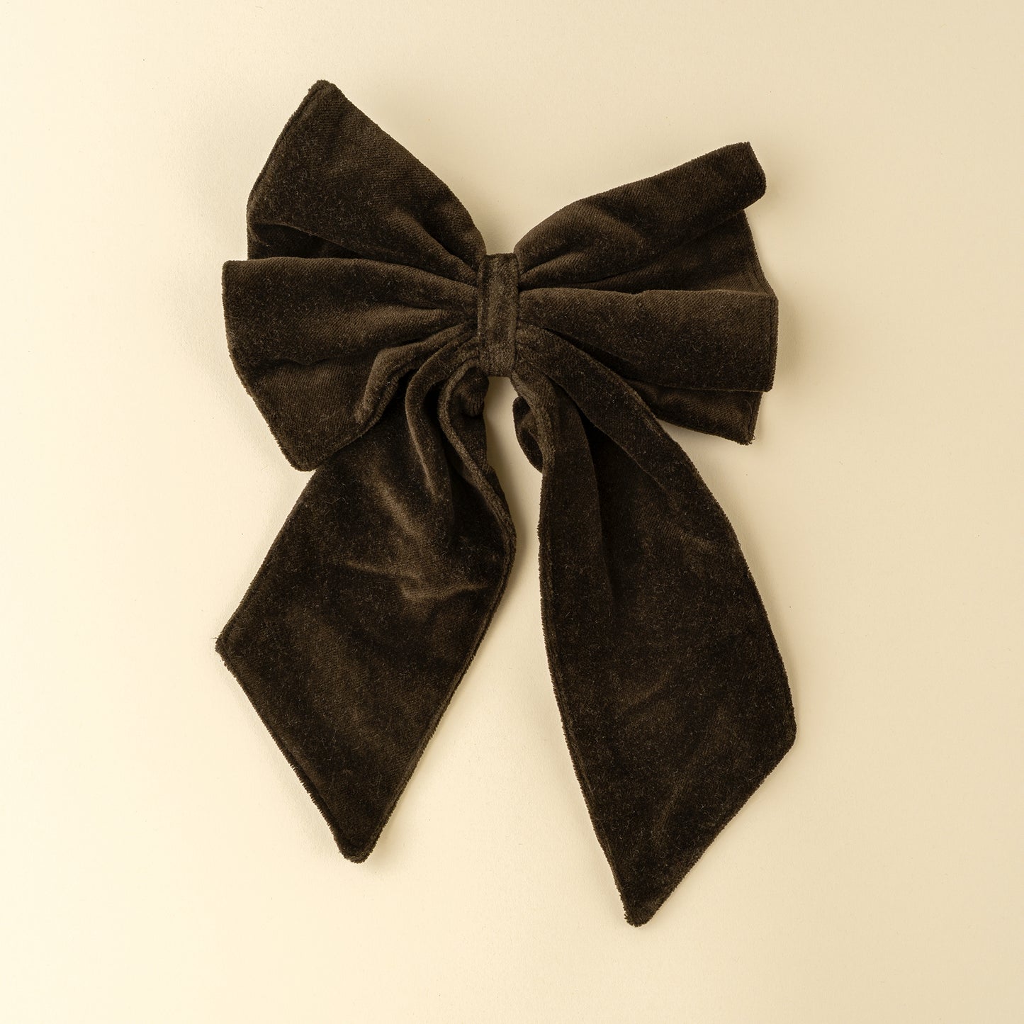 Velvet Bow w/ Clip