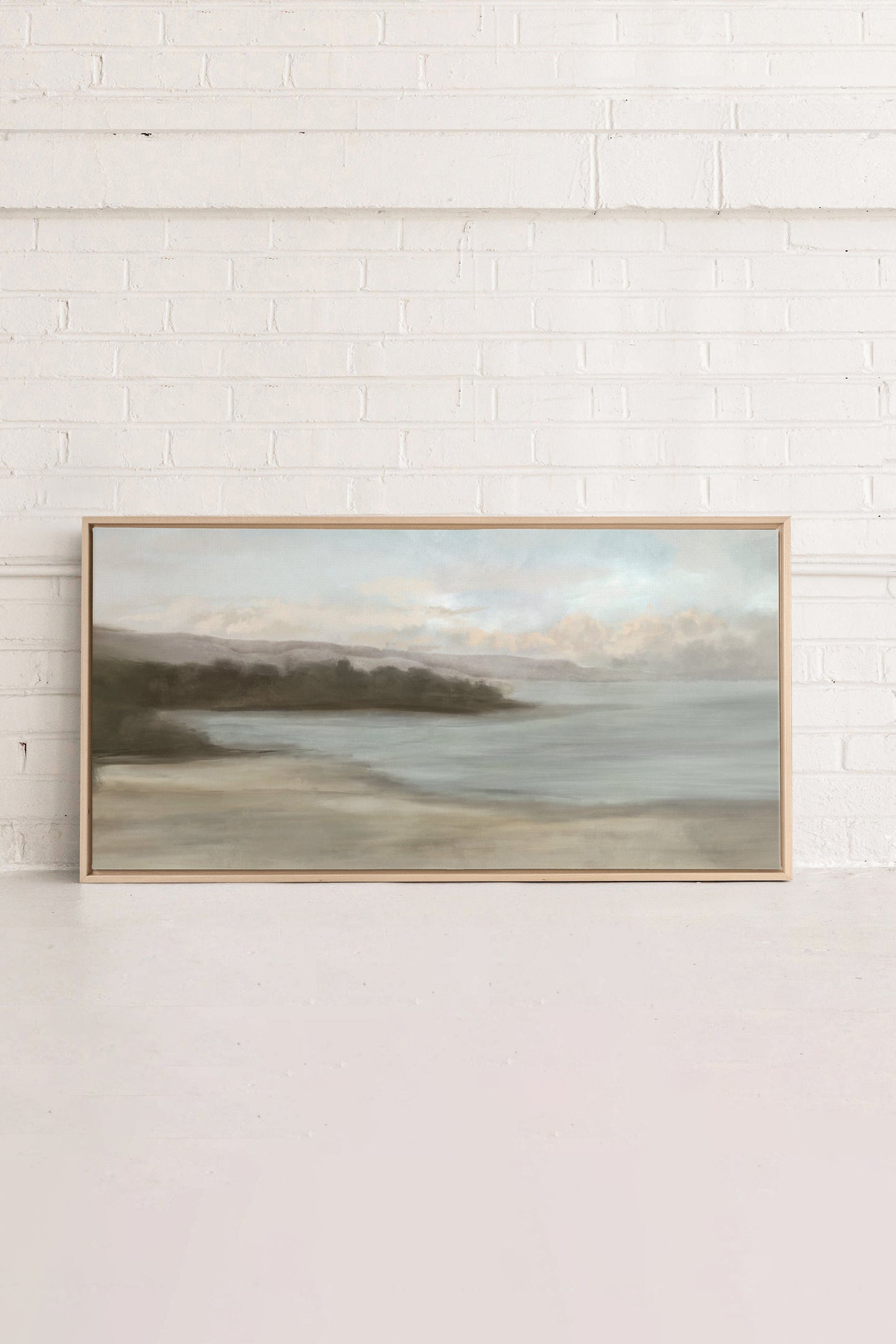 CALME SUR LA RIVE, Artwork on stretched canvas