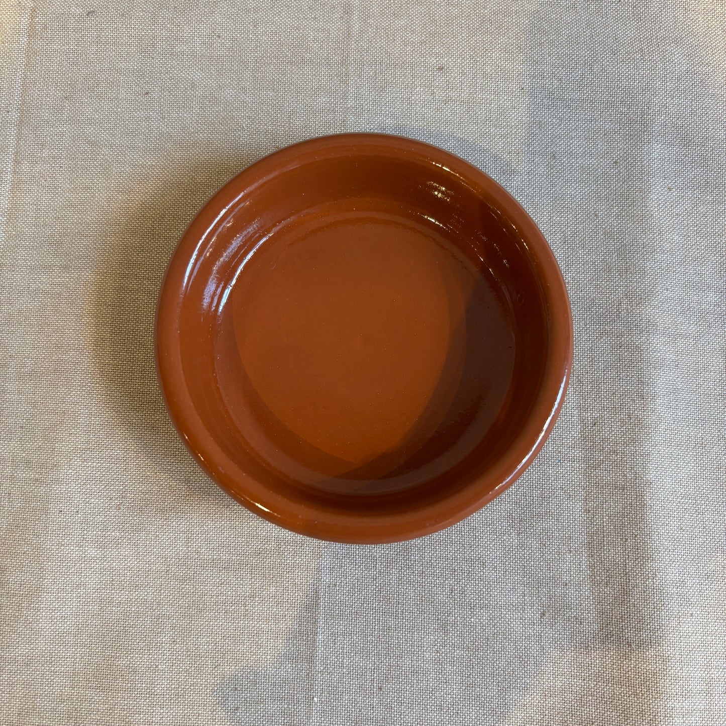 Terracotta Glazed Tapas Dish
