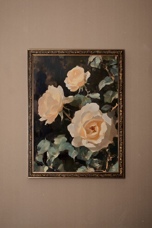 FLEUR DE VELOURS, VINTAGE BRONZE FRAME