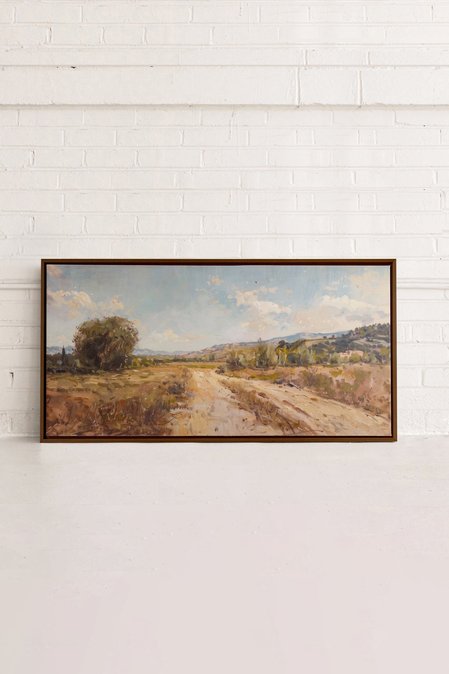 Andalusian Mirage, Work on stretched canvas