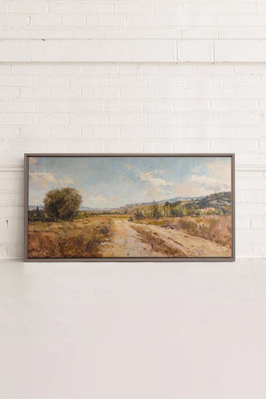 Andalusian Mirage, Work on stretched canvas