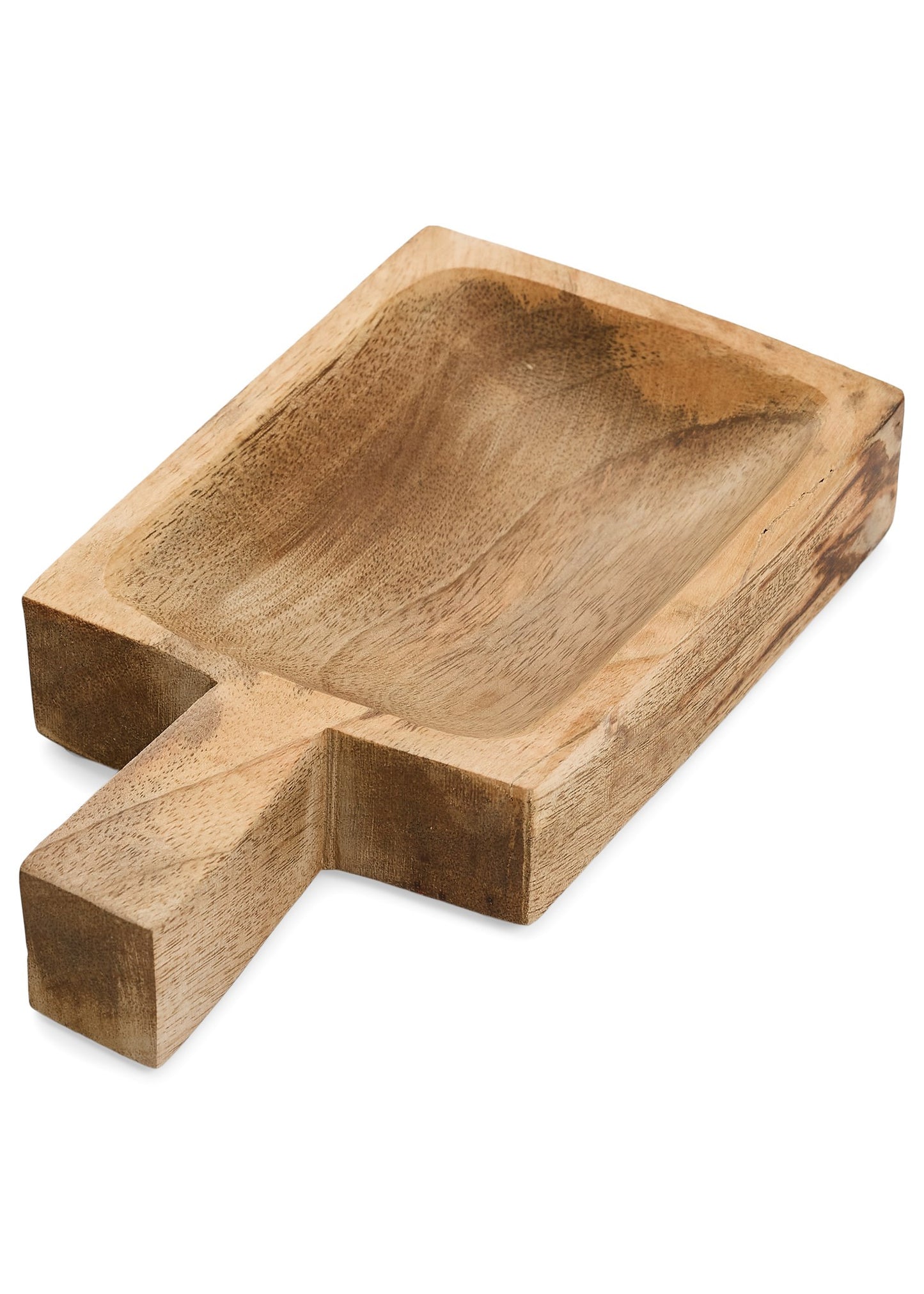 Square Mango Wood Tray