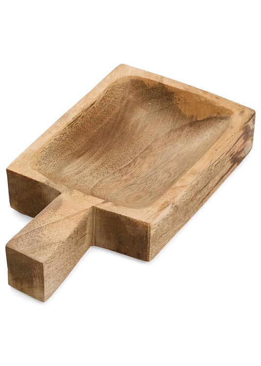 Square Mango Wood Tray