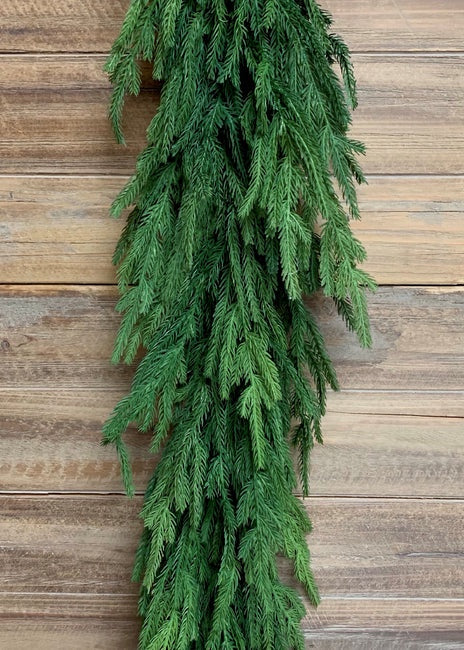 Faux Norfolk Pine Garland - 71"