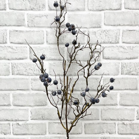 Faux Twiggy Berry Spray